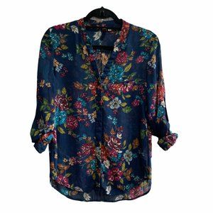 Kut From The Kloth Floral Sheer Blouse
